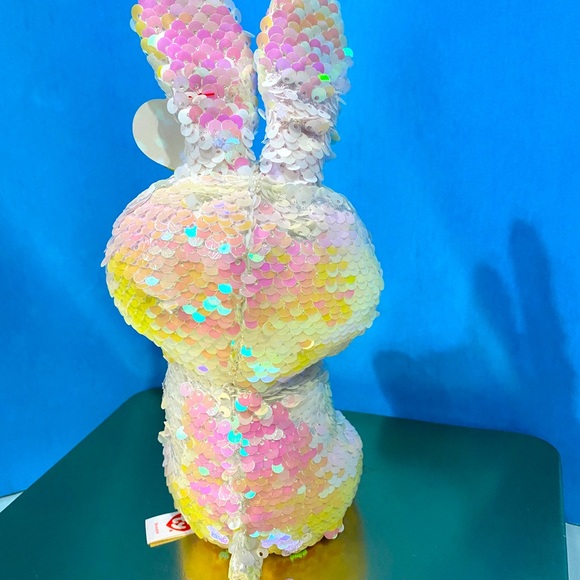 TY FLIPPABLES LIMITED COLLECTION NWT BONNIE (BUNNY) ATTACHED TAGS PRETTY SEQUINS - Picture 7 of 16